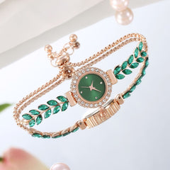 Leaf Bracelet Watch
