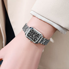 Classic Square Link Bracelet Watch