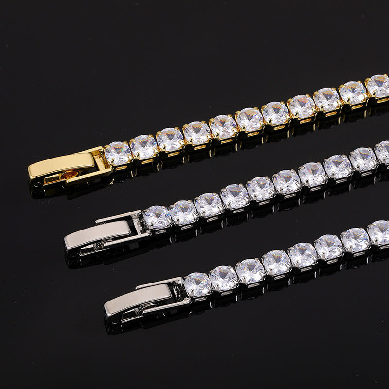 3mm Cubic Zirconia Tennis Bracelet