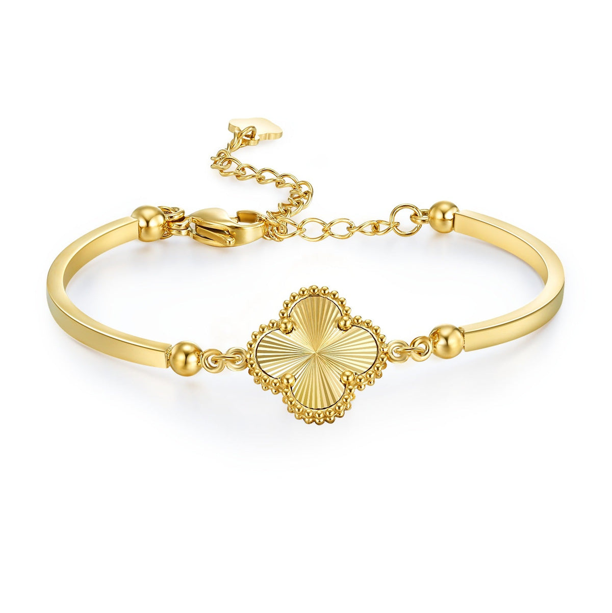 Waterproof Clover Bangle