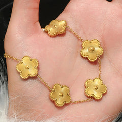 Five-Petal Flower Bracelet