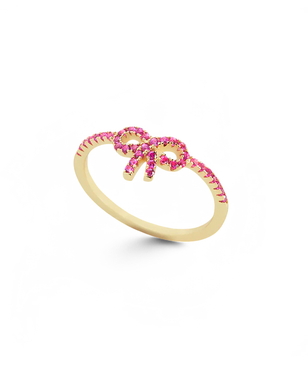 Pave Bow Ring