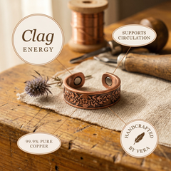 Clag Earth Copper Ring