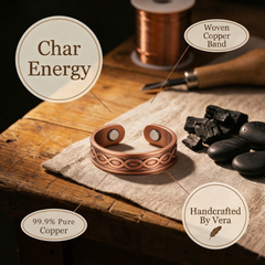 Char Dark Copper Ring