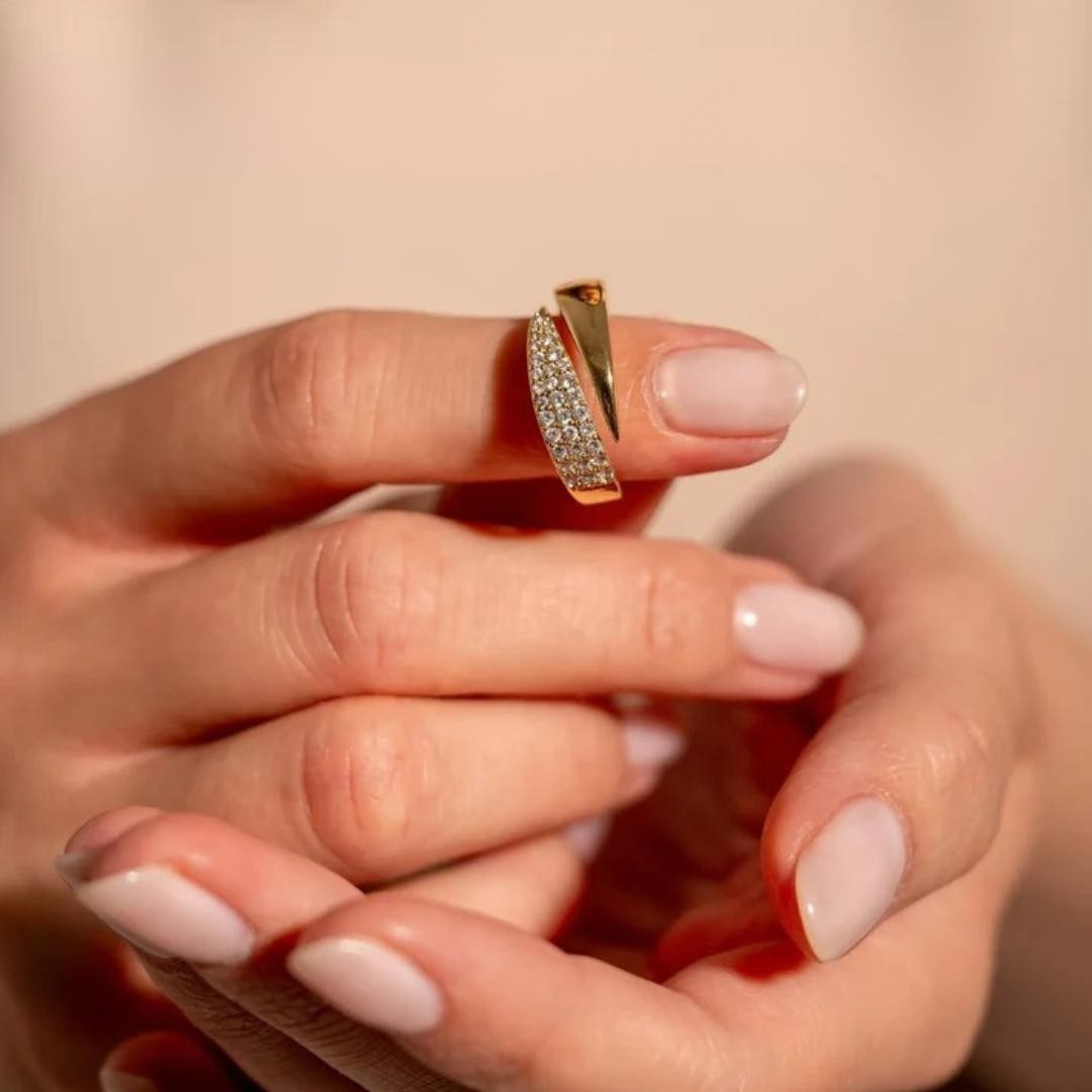 Aurora Pavé Ring