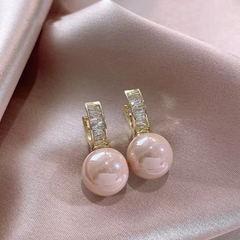 Rose Pearl Earrings