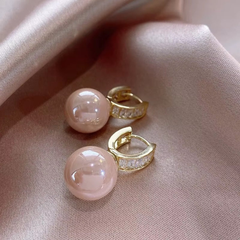 Rose Pearl Earrings