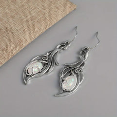 Bohemian Opal Drop Earrings