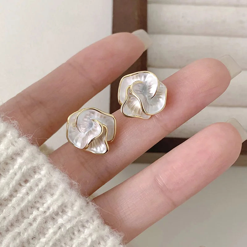 Pearl Blossom Earrings