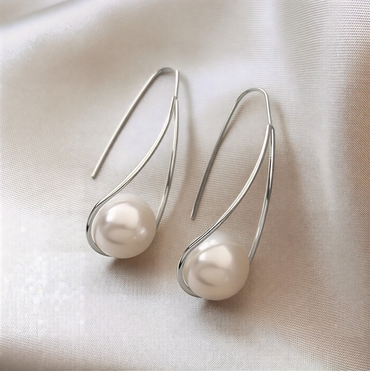 Elegant Pearl Enchantment Earrings