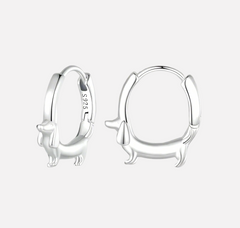 Precious Dachshund Hoops - A Pup Mom's Treasure