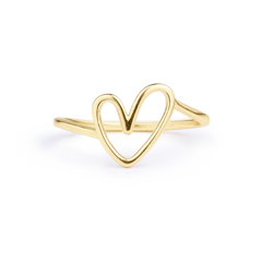 Self Love Layered Heart Ring