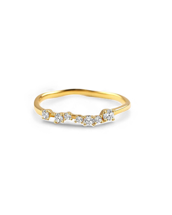 Shimmer Diamond Ring