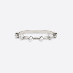 Ultra Thin Floating Eternity Ring