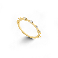 Ultra Thin Floating Eternity Ring