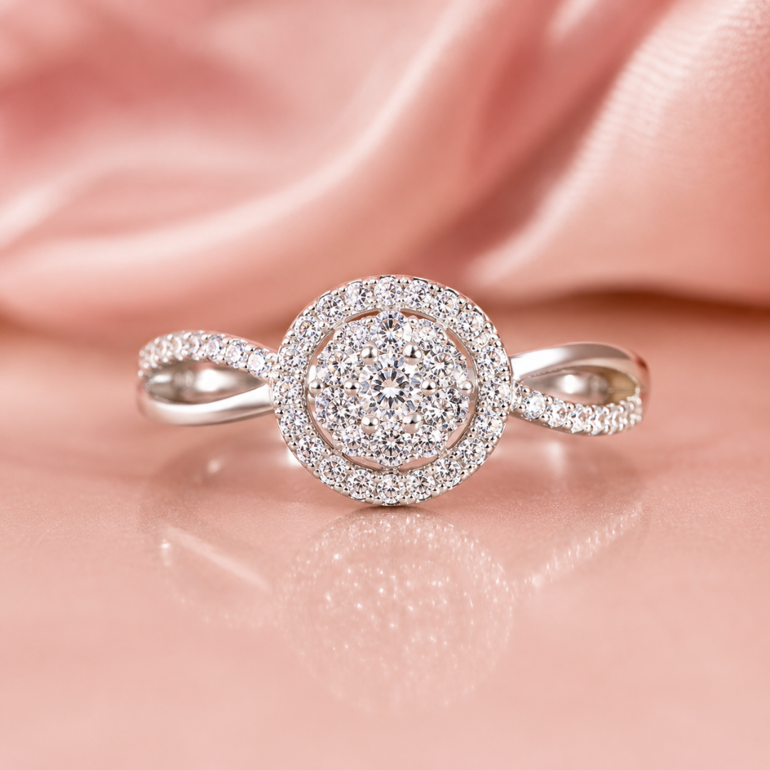Mother & Daughter Forever Circle Ring