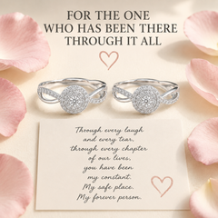 Mother & Daughter Forever Circle Ring