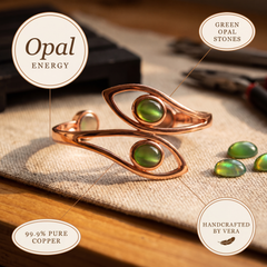 Opal Warm Copper Bracelet