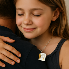 Hidden Message Book Necklace
