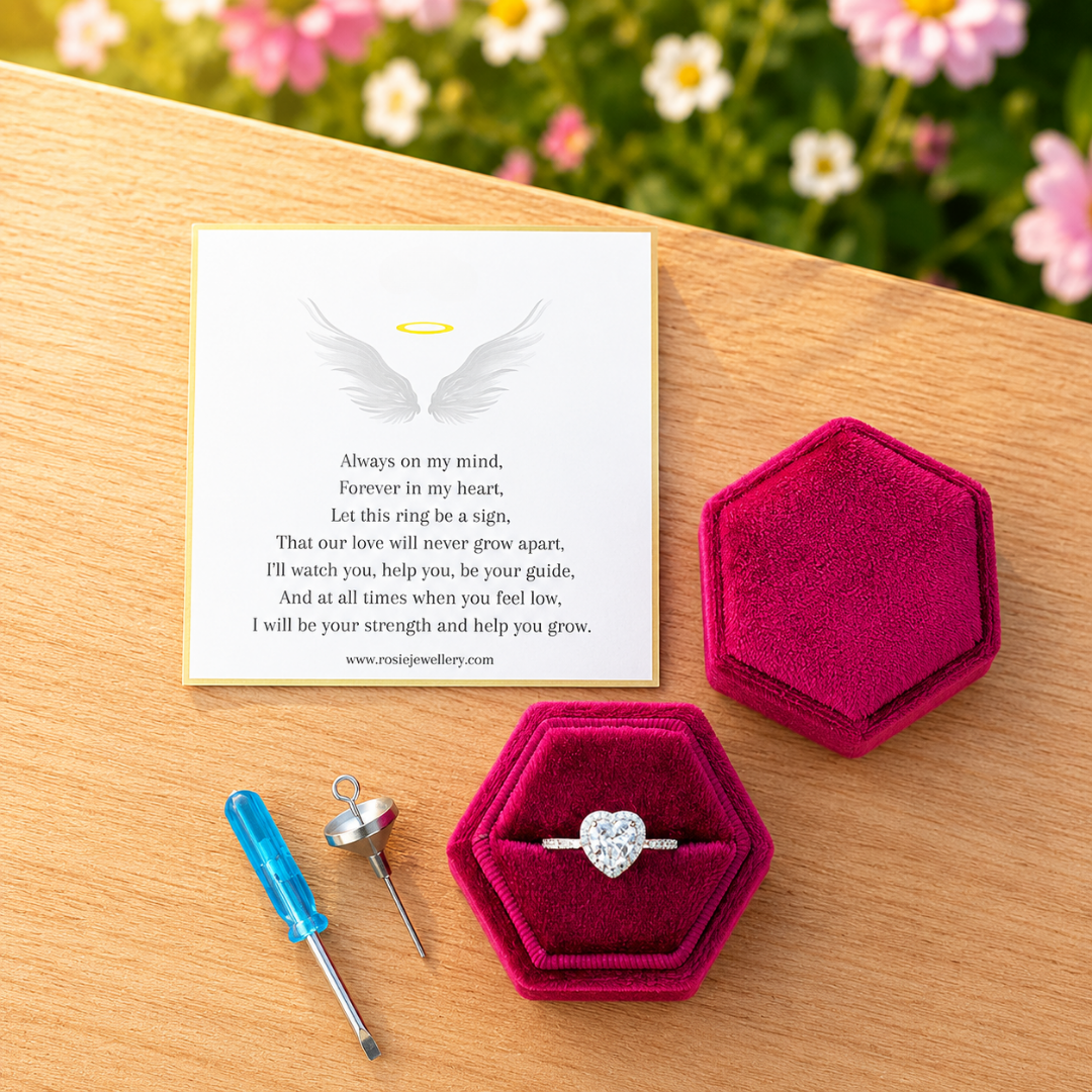 Always With Me Memorial Urn Ring