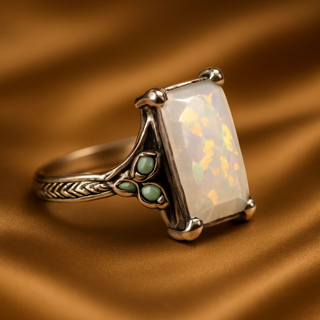 Vintage Opal Statement Ring