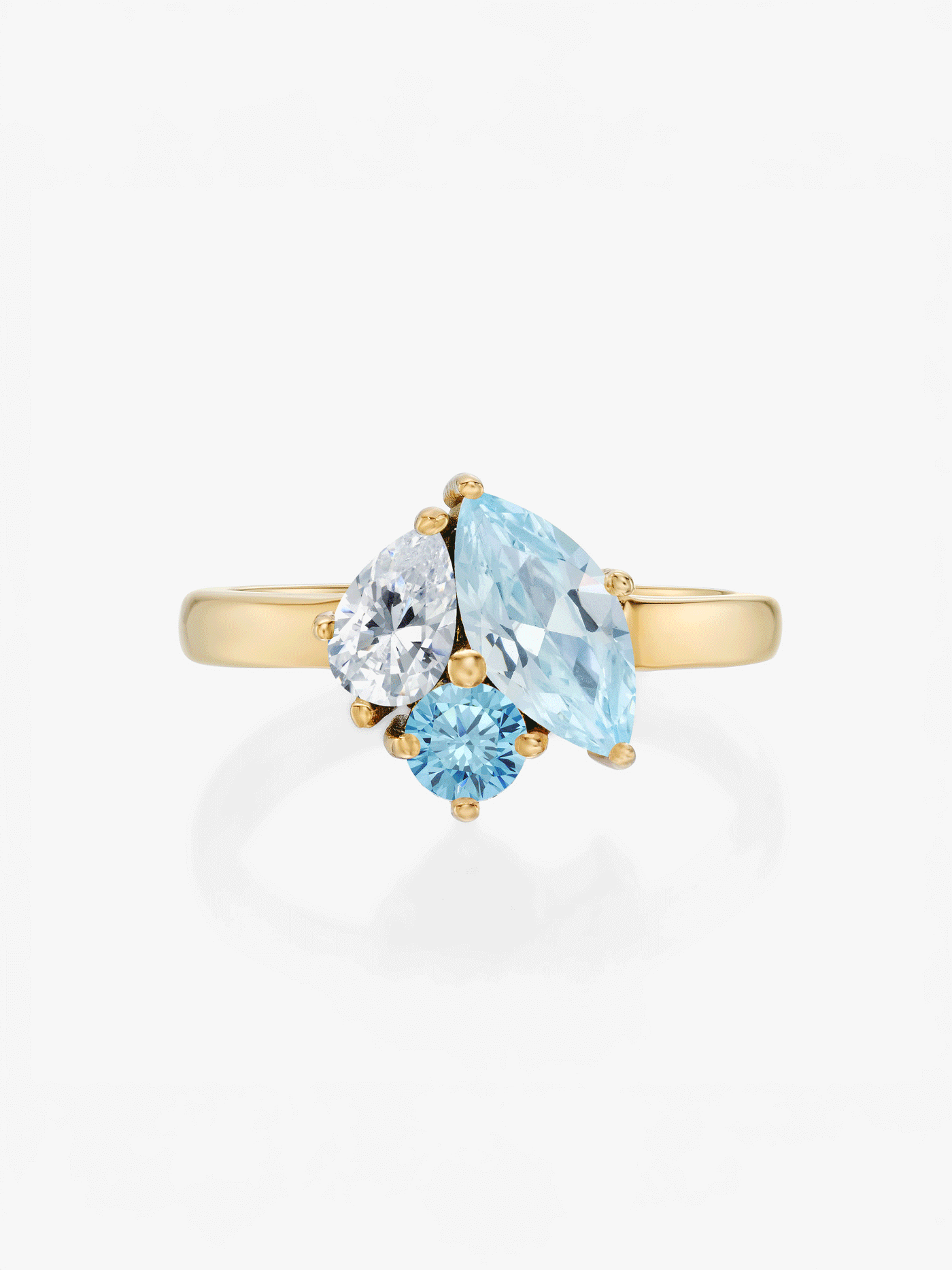 Zia Birthstone Ring