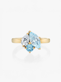 Zia Birthstone Ring