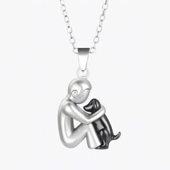 Hug Pendant Necklace