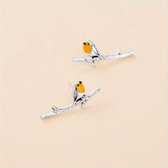 Cartoon Bird Earrings