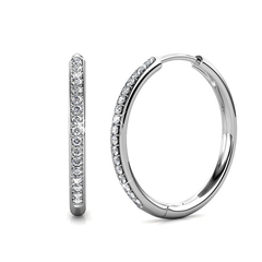 Sorel Pave Earrings | Gold