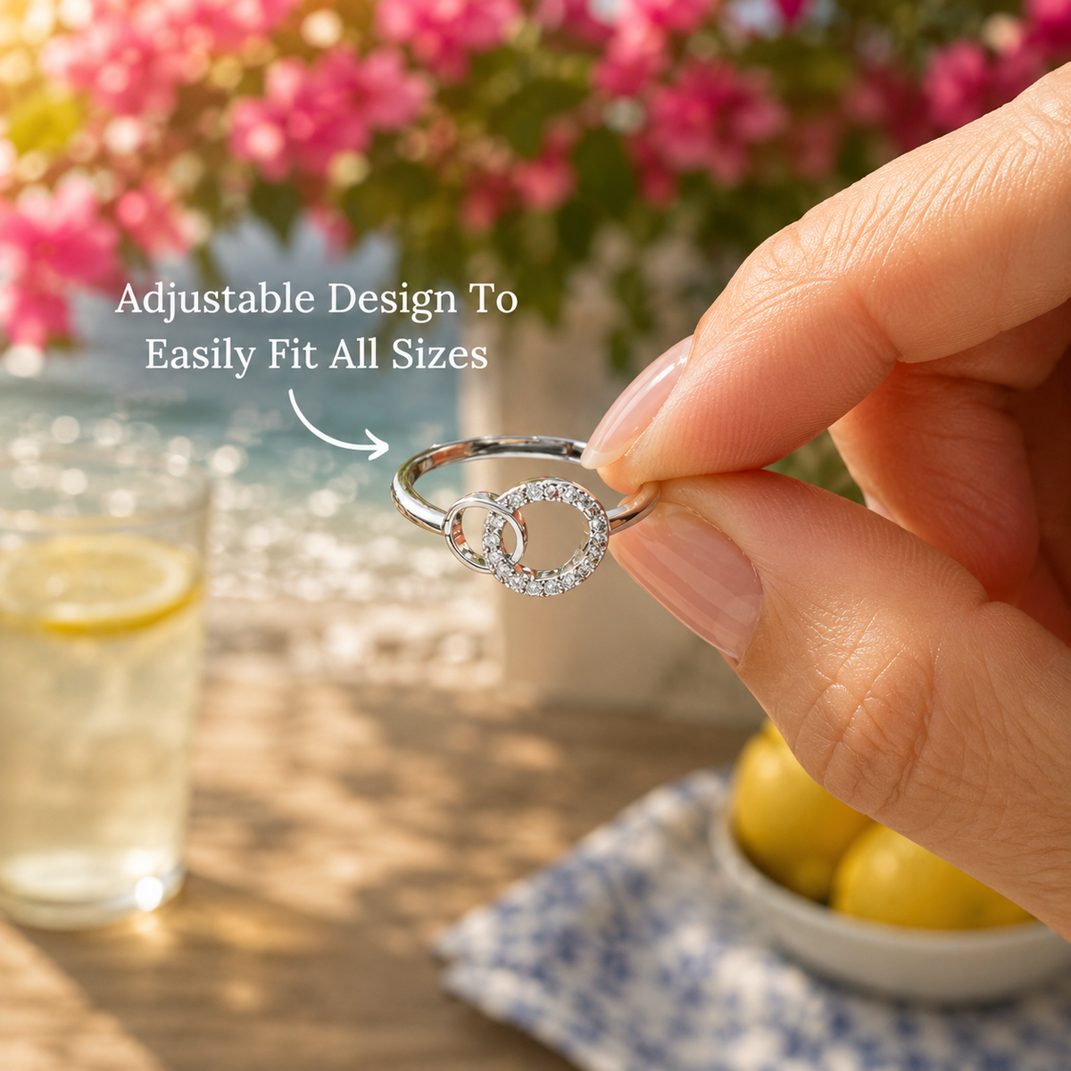 To My Sister - Forever Linked Ring