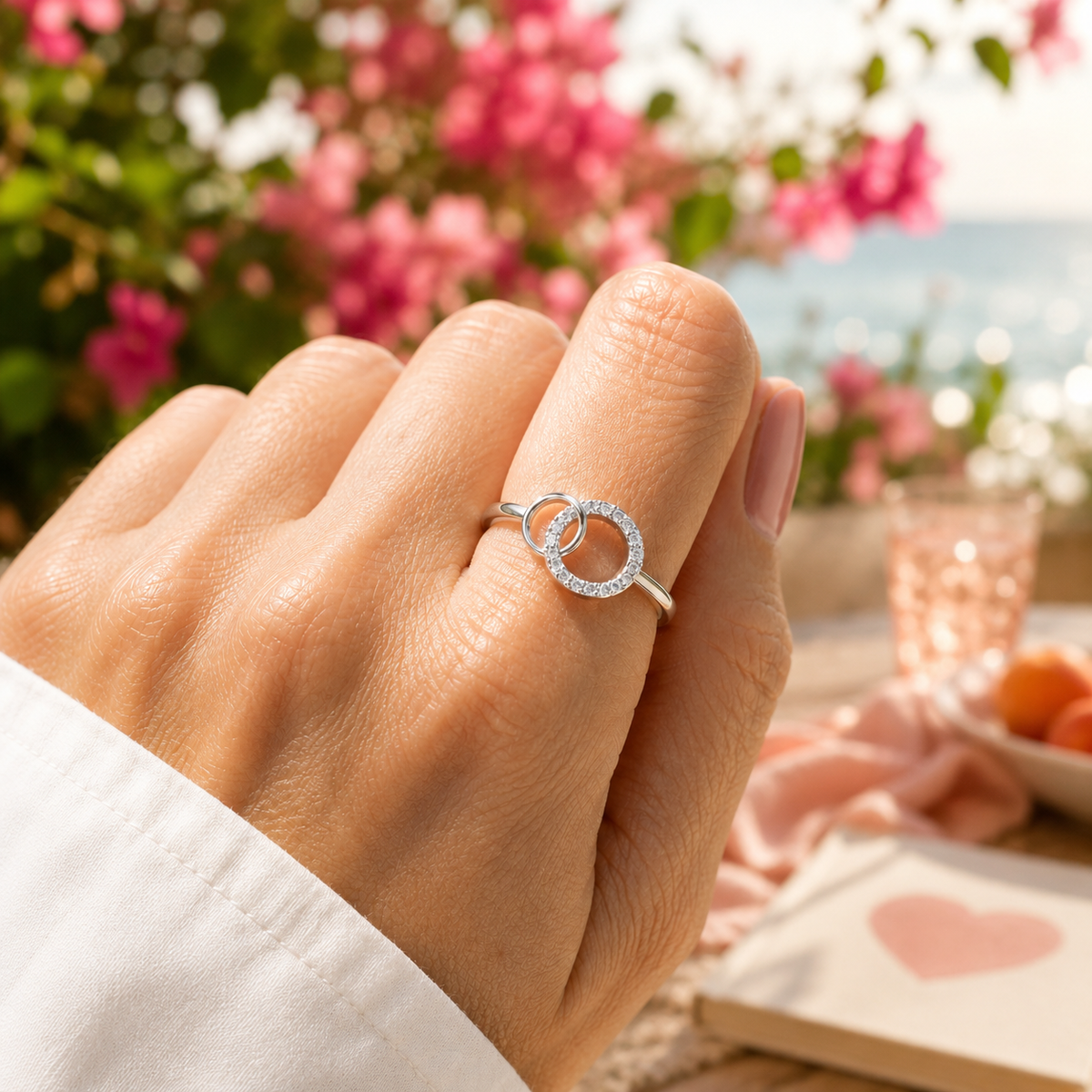To My Sister - Forever Linked Ring
