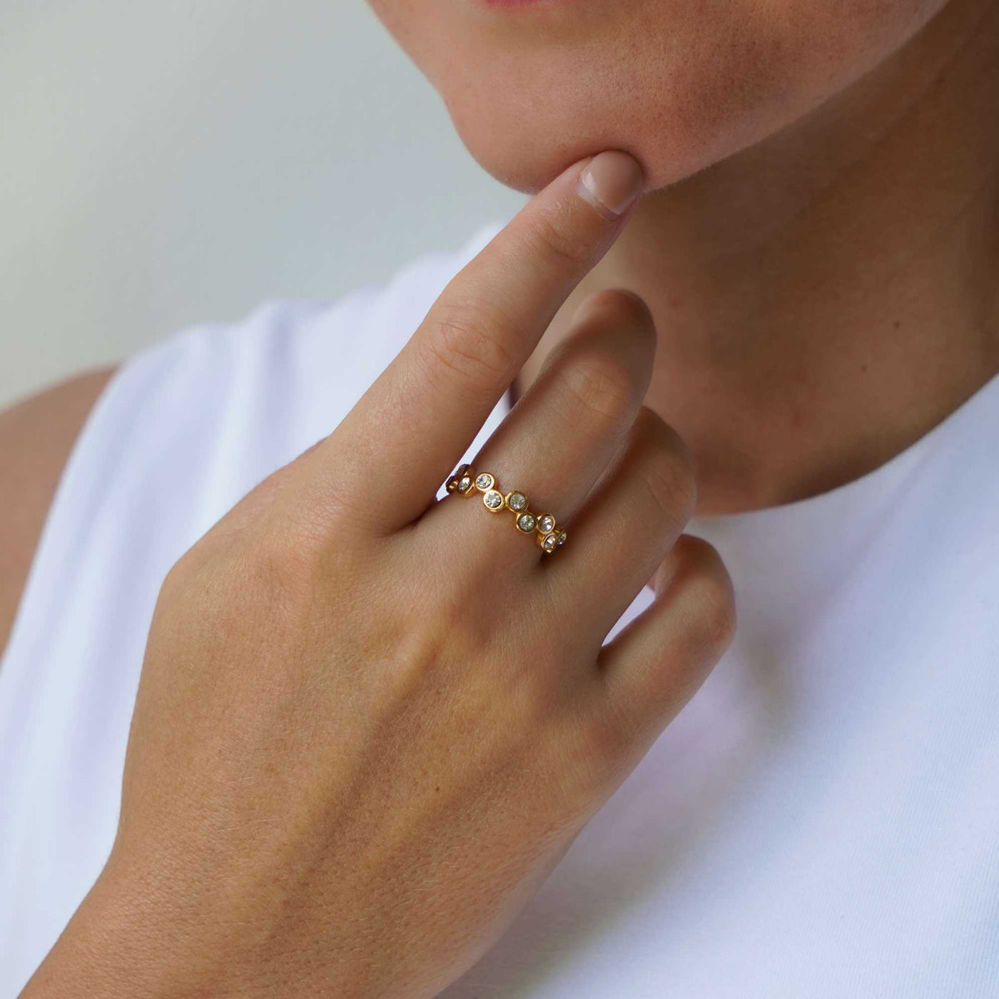 Danna Gemstone Ring