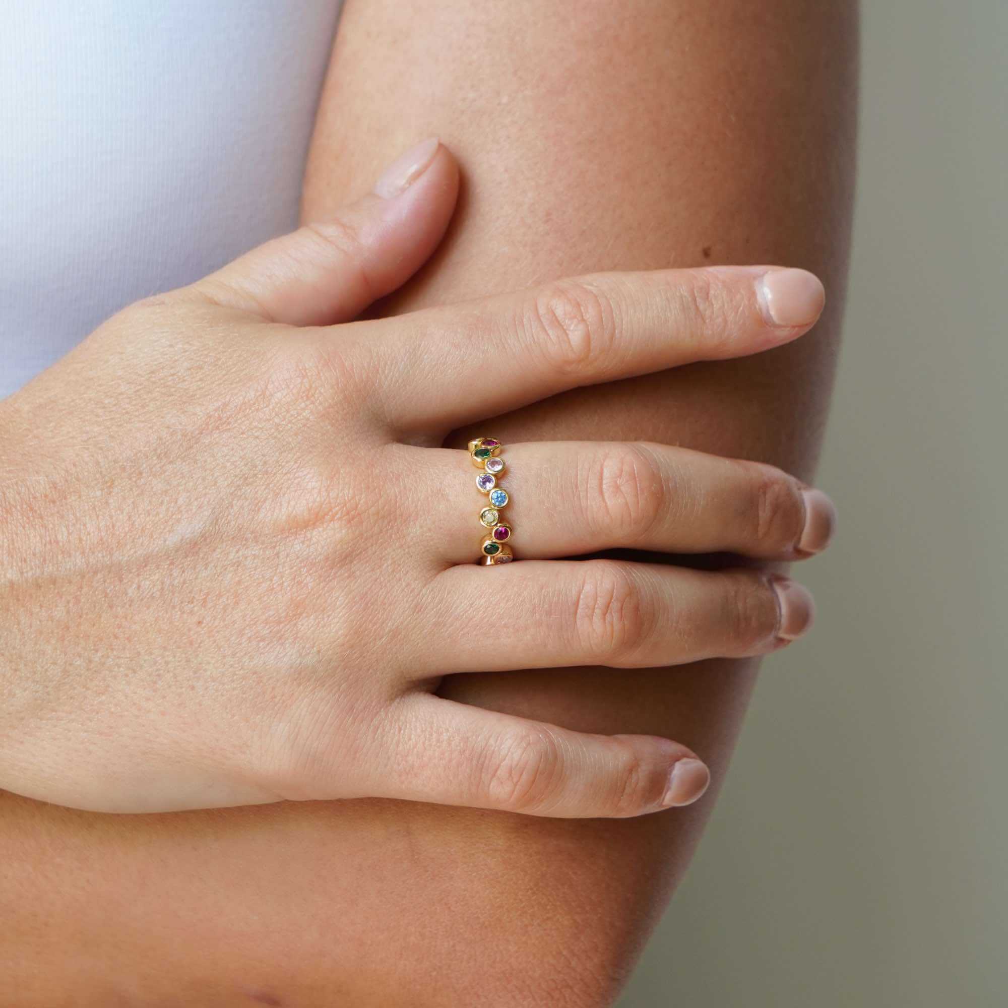 Danna Gemstone Ring