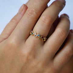 Danna Gemstone Ring