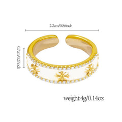 2-Piece Cross Stackable Ring Set