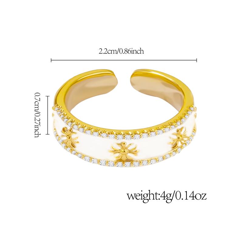 2-Piece Cross Stackable Ring Set