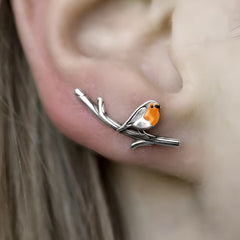 Cartoon Bird Earrings
