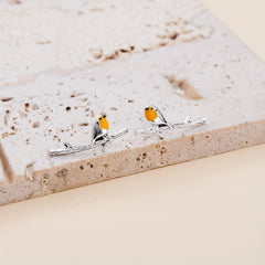 Cartoon Bird Earrings