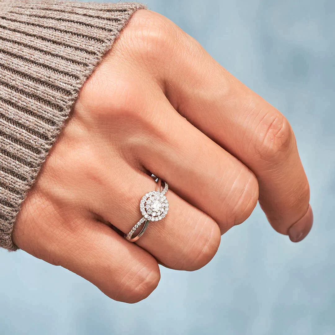 Mother & Daughter Forever Circle Ring