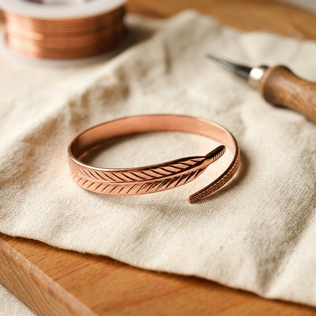 Root Depth Copper Bracelet