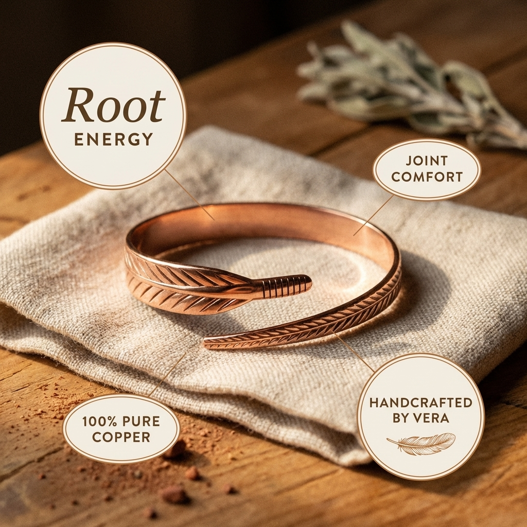 Root Depth Copper Bracelet