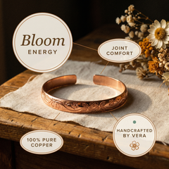 Bloom Rise Copper Bracelet
