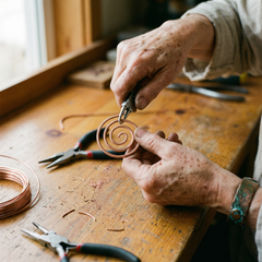 Mesa Plateau Copper Necklace