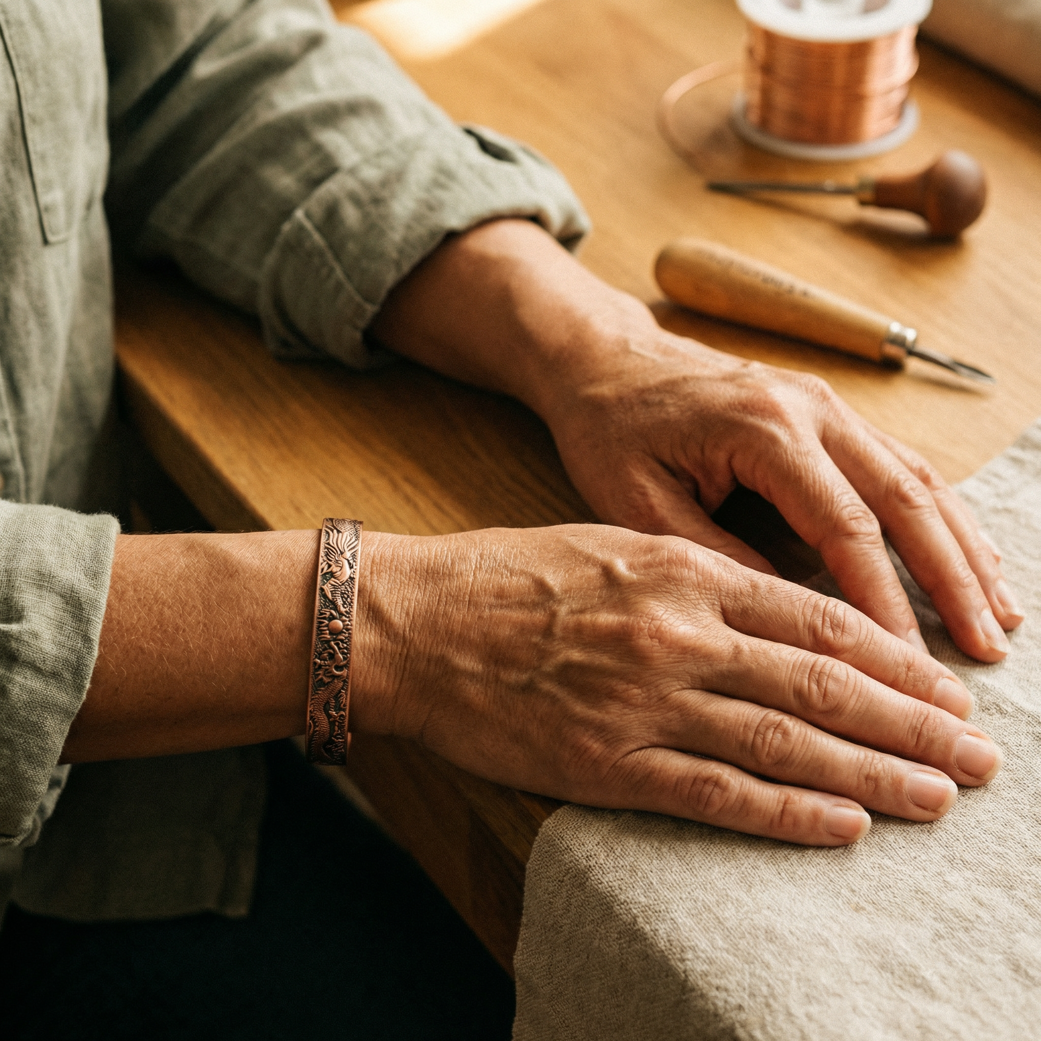 Loam Rich Copper Bracelet