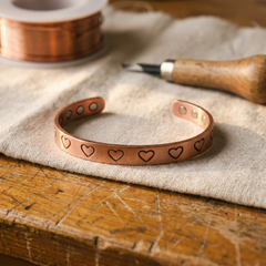 Hearth Fire Copper Bracelet