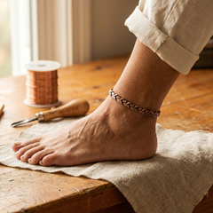 Dune Coast Copper Anklet