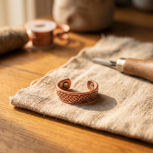 Fen Band Copper Ring