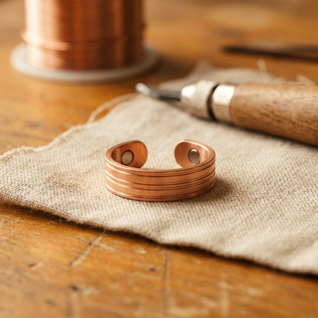 Band Plain Copper Ring
