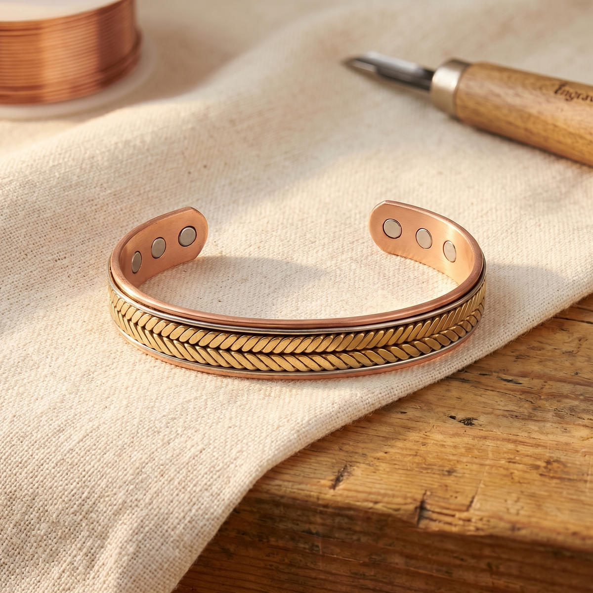 Harvest Warm Copper Bracelet
